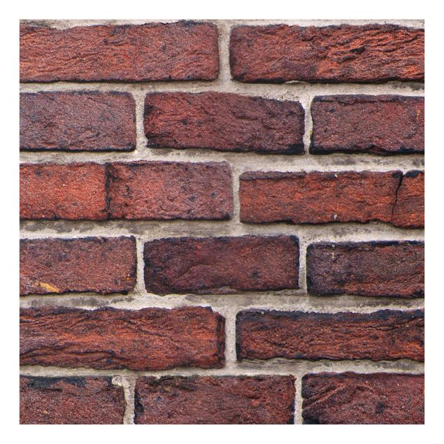 painéis antisalpicos Brick Wall Red