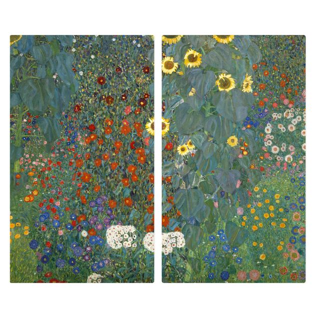 Quadros de Gustav Klimt Gustav Klimt - Garden Sunflowers