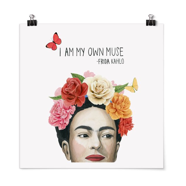 Quadros florais Frida's Thoughts - Muse