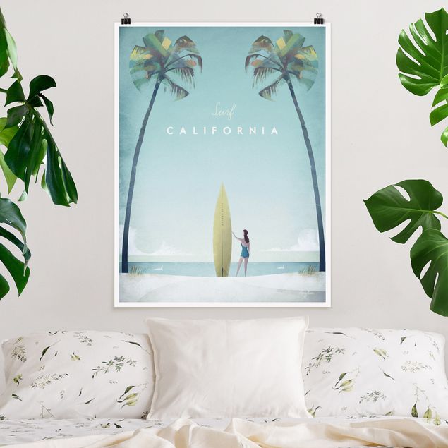decoraçoes cozinha Travel Poster - California