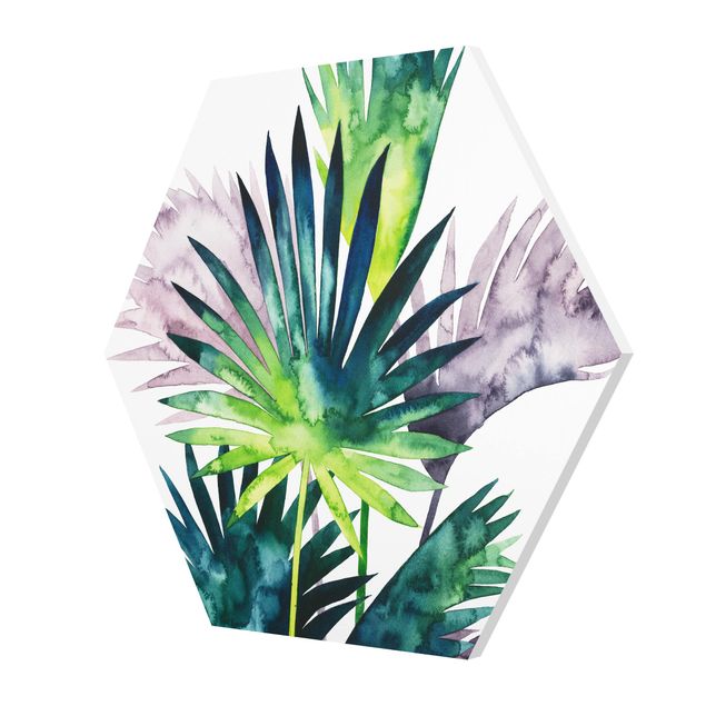 quadros decorativos verde Exotic Foliage - Fan Palm