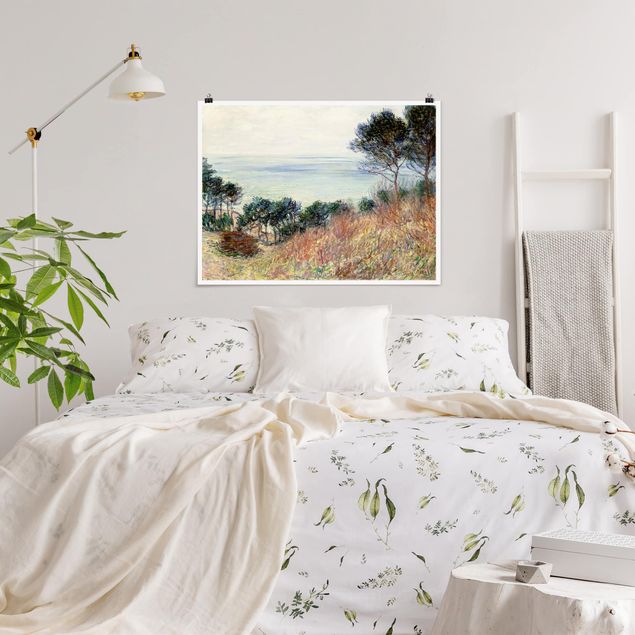 Quadros por movimento artístico Claude Monet - The Coast Of Varengeville