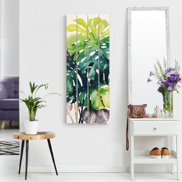 quadros para parede Exotic Foliage - Monstera