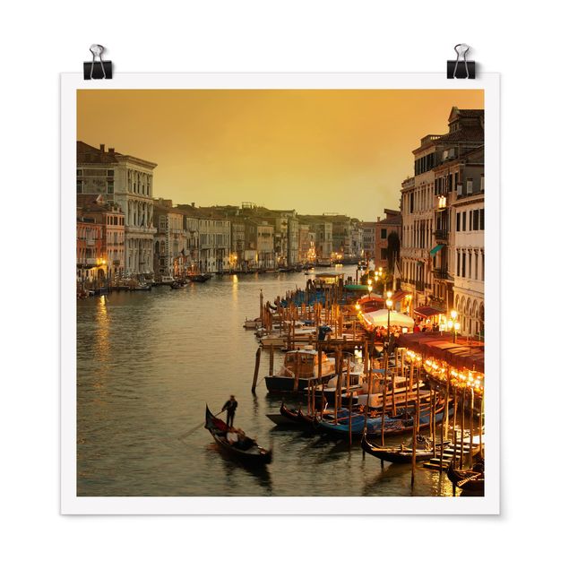 Posters cidades e paisagens urbanas Grand Canal Of Venice