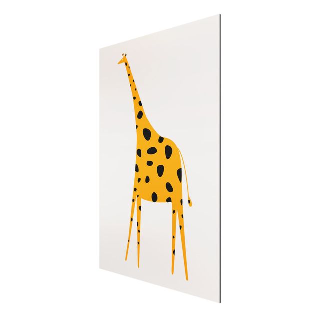 Quadros famosos Yellow Giraffe