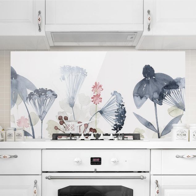 decoraçao para parede de cozinha Wildflower Watercolor I