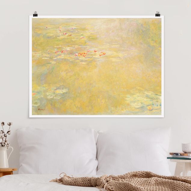 decoraçao cozinha Claude Monet - The Water Lily Pond