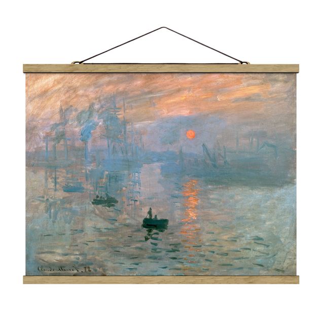 quadro com paisagens Claude Monet - Impression (Sunrise)