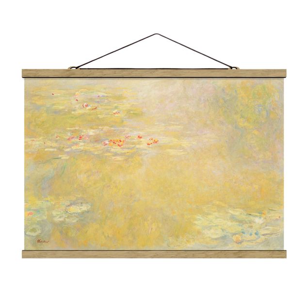 quadro com paisagens Claude Monet - The Water Lily Pond