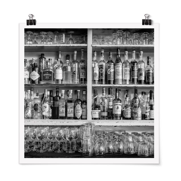 Quadros modernos Bar Black & White