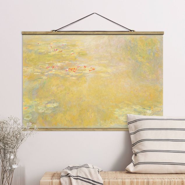 decoraçao para parede de cozinha Claude Monet - The Water Lily Pond