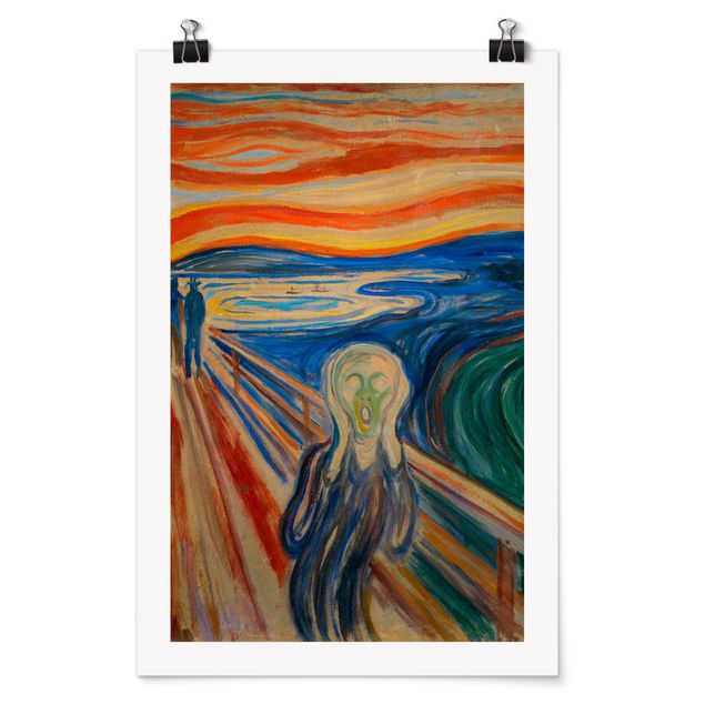 Quadros por movimento artístico Edvard Munch - The Scream