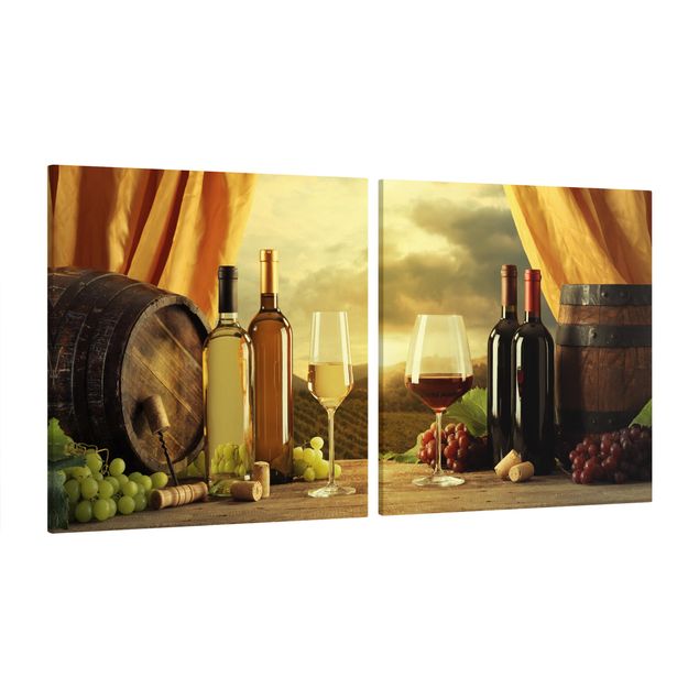quadros modernos para quarto de casal Wine With A View
