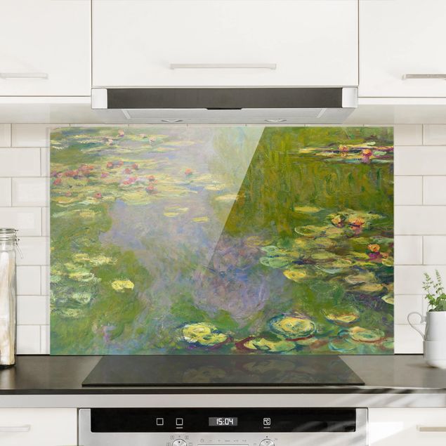 decoraçao cozinha Claude Monet - Green Water Lilies