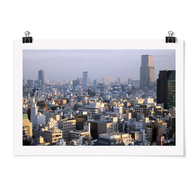 Posters cidades e paisagens urbanas Tokyo City
