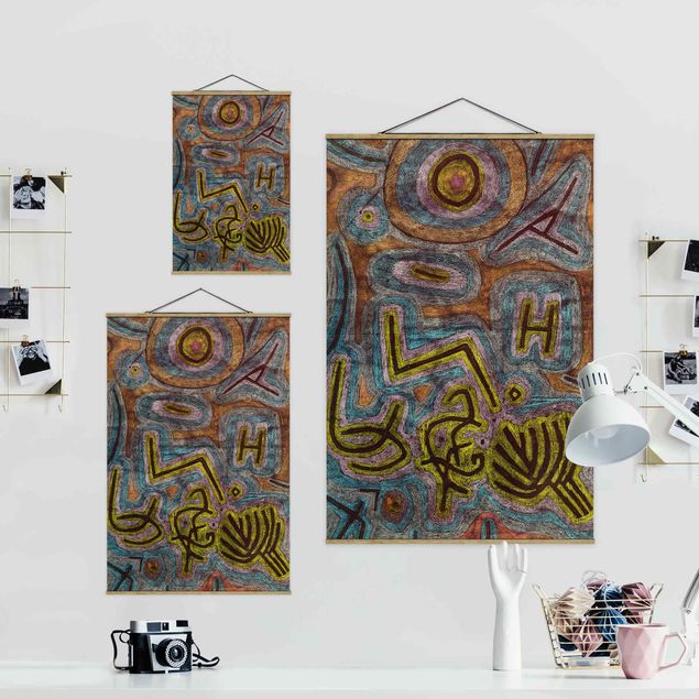 Quadros em marrom Paul Klee - Catharsis