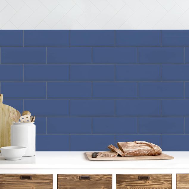 decoraçao para parede de cozinha Ceramic Tiles Dark Blue
