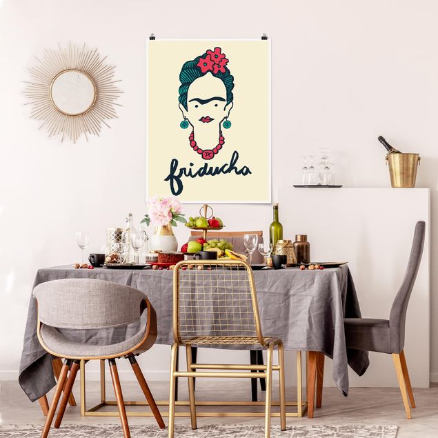 Posters frases Frida Kahlo - Friducha
