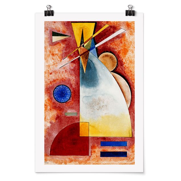 Posters quadros famosos Wassily Kandinsky - In One Another
