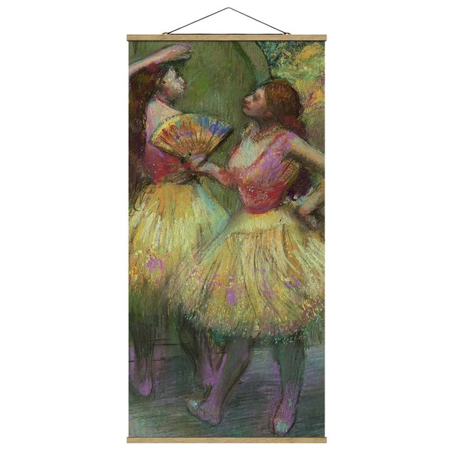 Quadros por movimento artístico Edgar Degas - Two Dancers Before Going On Stage