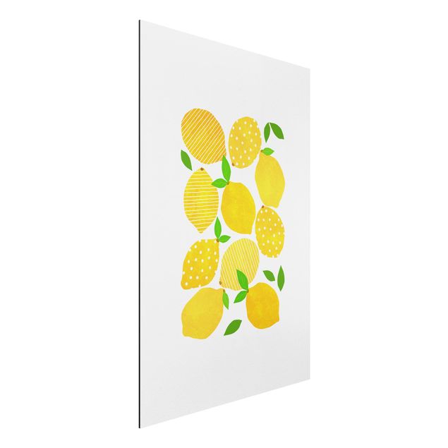 decoraçao cozinha Lemon With Dots