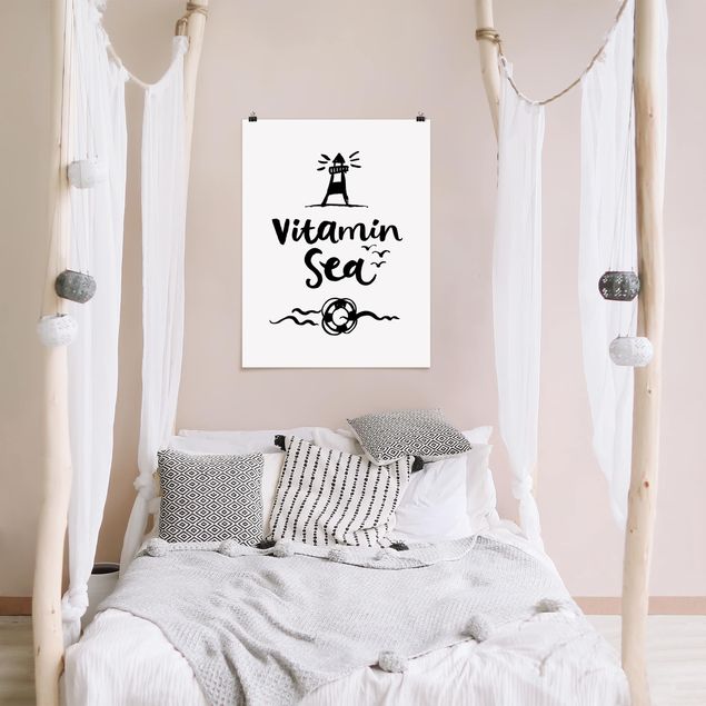 Posters frases Vitamin Sea