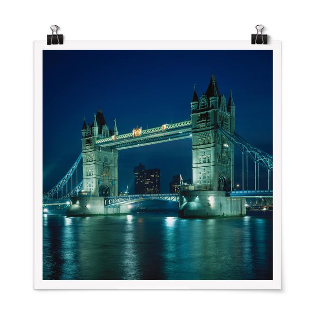 Posters cidades e paisagens urbanas Tower Bridge