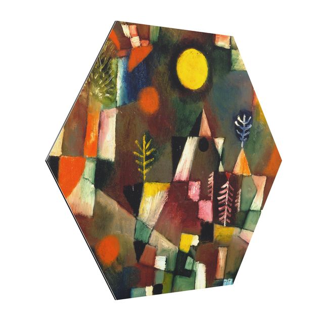 Quadros abstratos Paul Klee - The Full Moon
