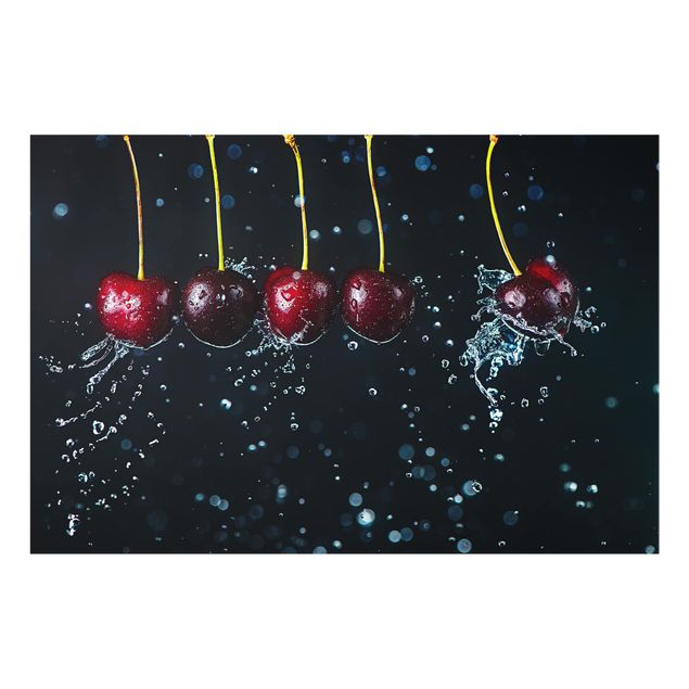 Painel anti-salpicos de cozinha Fresh Cherries