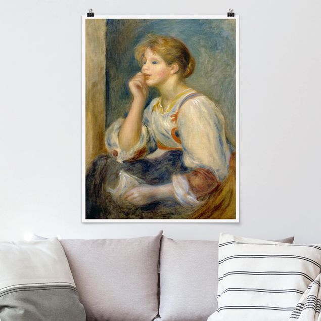 decoraçoes cozinha Auguste Renoir - Woman with a Letter