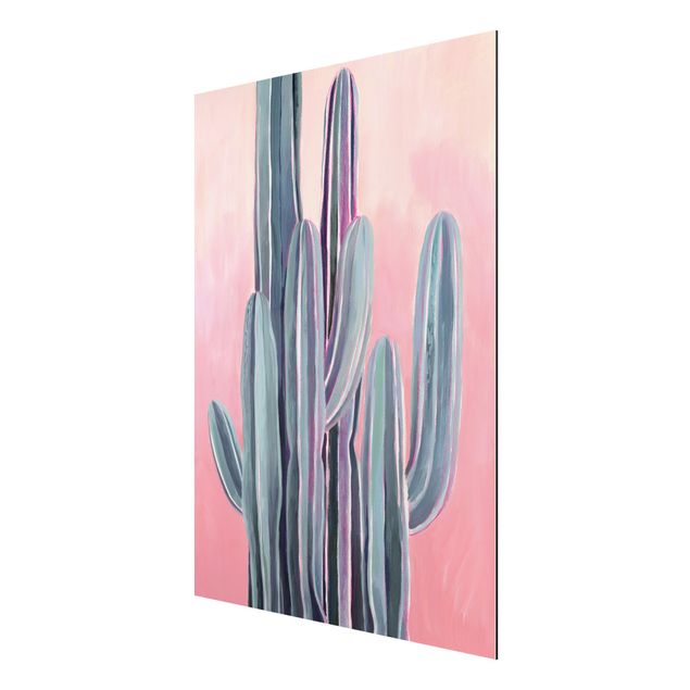quadros de flores Cactus In Licht Pink II