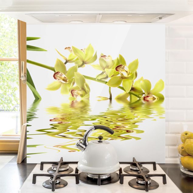 decoraçoes cozinha Elegant Orchid Waters