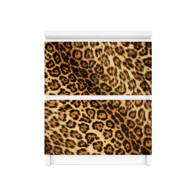 Películas autocolantes amarelas Jaguar Skin
