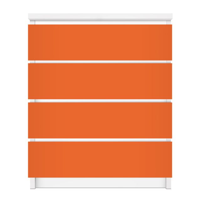 Papel autocolante para móveis Colour Orange
