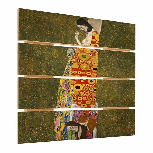 quadros para parede Gustav Klimt - Hope II