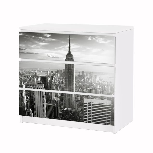papel adesivo para móveis Manhattan Skyline