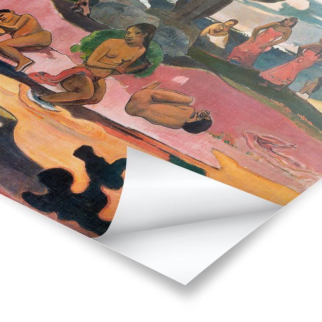 Posters quadros famosos Paul Gauguin - Day Of The Gods (Mahana No Atua)