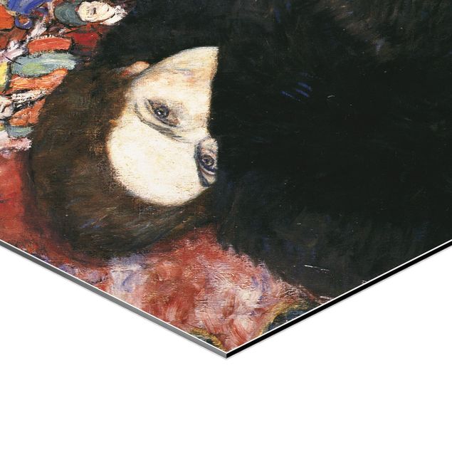 Quadros de Gustav Klimt Gustav Klimt - Lady With A Muff