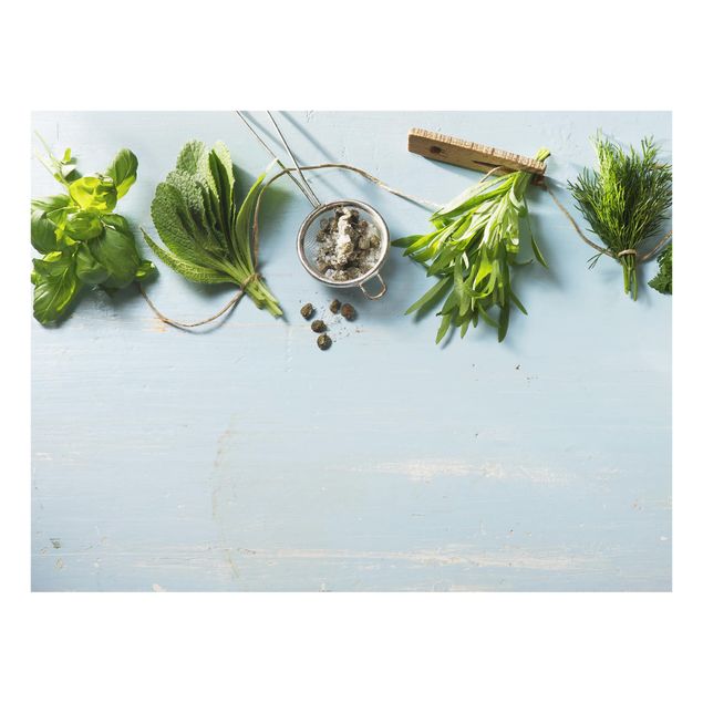 Painel anti-salpicos de cozinha Bundled Herbs