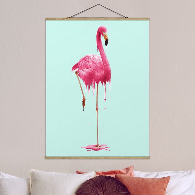 decoraçao cozinha Melting Flamingo
