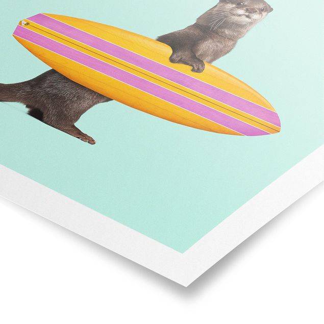 quadro de praia Otter With Surfboard