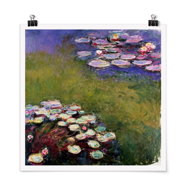 Quadros por movimento artístico Claude Monet - Water Lilies