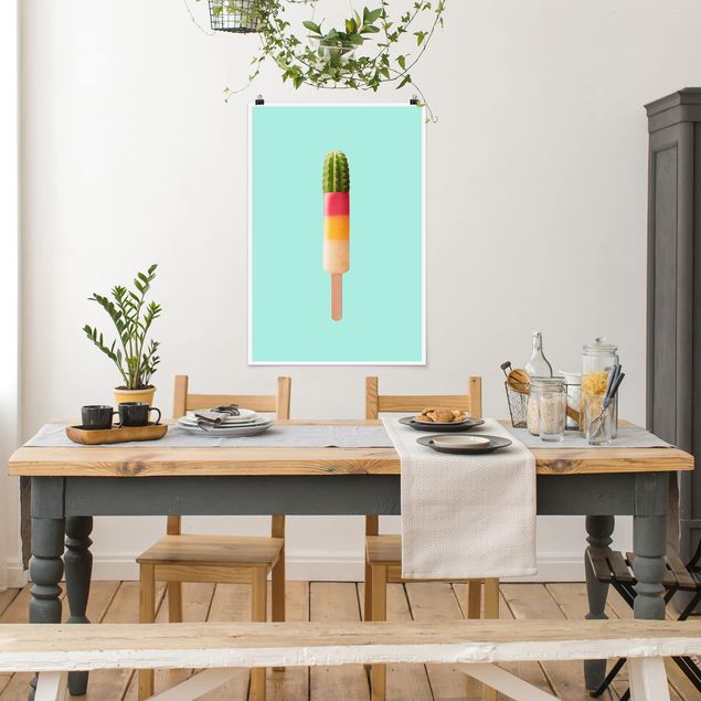 Posters quadros famosos Popsicle With Cactus