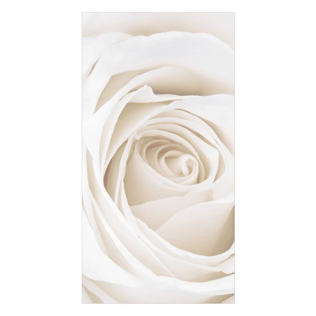 Revestimento de parede para duche Pretty White Rose