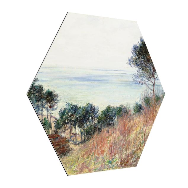 Quadros paisagens Claude Monet - The Coast Of Varengeville