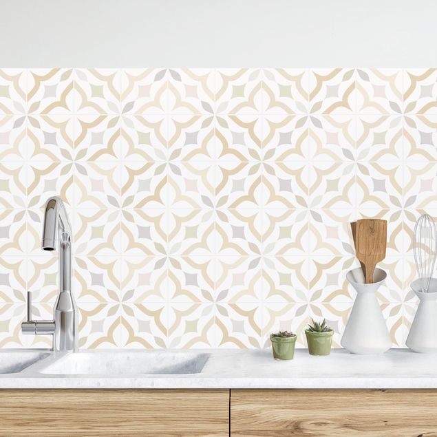 decoraçao para parede de cozinha Geometrical Tiles - Ancona