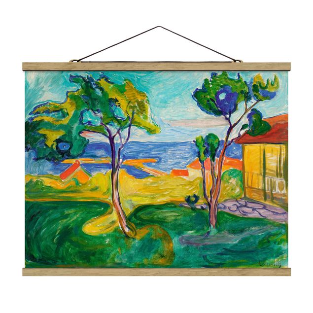 Quadros por movimento artístico Edvard Munch - The Garden In Åsgårdstrand