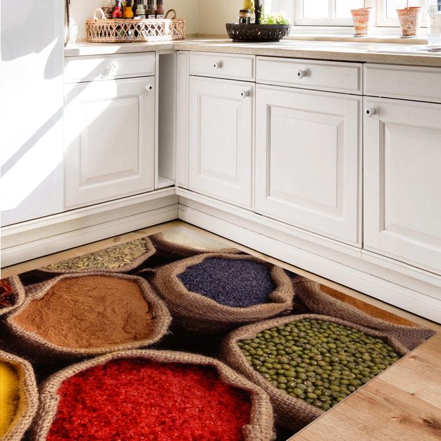 tapete para sala moderno Colourful Spices