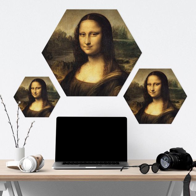 Quadros decorativos Leonardo da Vinci - Mona Lisa