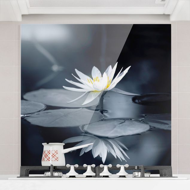 decoraçao para parede de cozinha Lotus Reflection In The Water